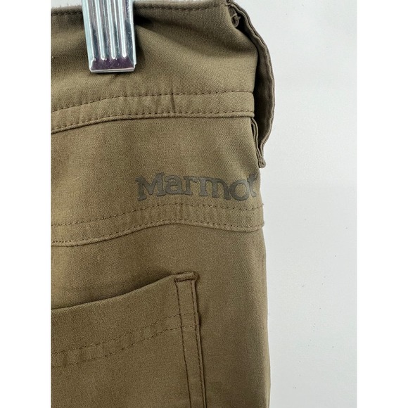 Marmot women's olive green quick dry pants RN 79448  CA 32277 size 32 - Picture 6 of 6